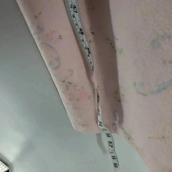 Shadow Line VTG Women's Light Pink Floral Size XS Long Sleeve Long Nightgown - Picture 7 of 8